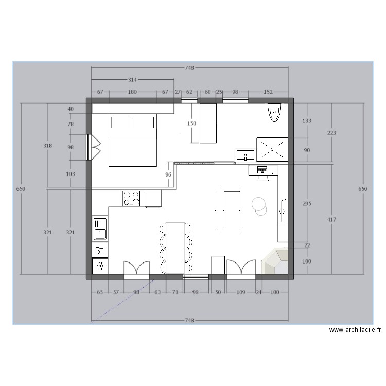 PA PT 1. Plan de 0 pièce et 0 m2