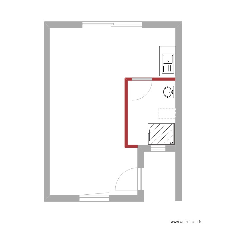 Chambre 7. Plan de 0 pièce et 0 m2