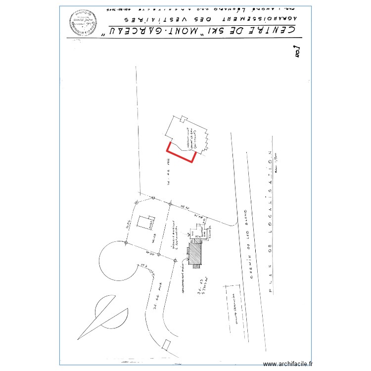 cadastre terrasse. Plan de 0 pièce et 0 m2