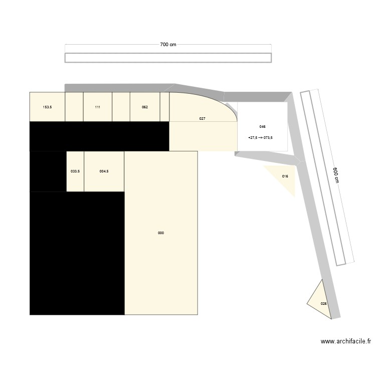 Rampe. Plan de 0 pièce et 0 m2