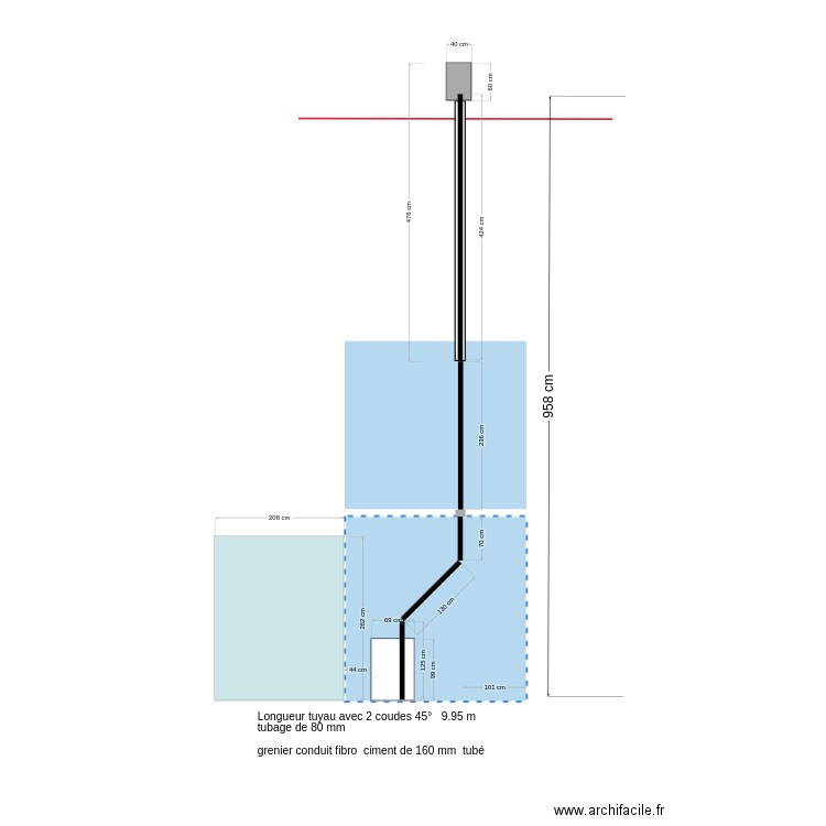 poelle pellets 3 cadel. Plan de 0 pièce et 0 m2