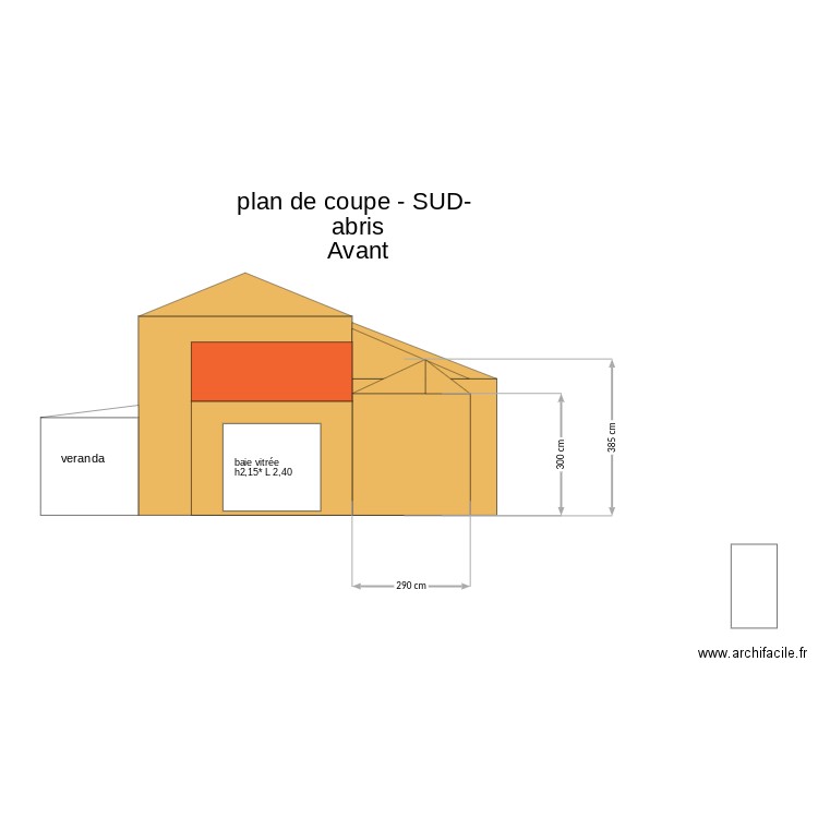 DP2 -plan de masse -sud-APRES Terrasse ouverte. Plan de 0 pièce et 0 m2