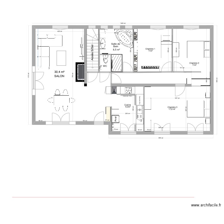 CHALAMONT 01. Plan de 0 pièce et 0 m2