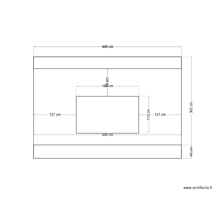 Meuble télé V1. Plan de 0 pièce et 0 m2