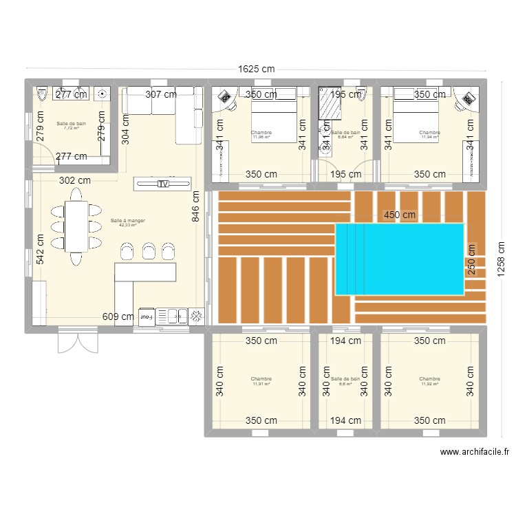 Giovanni 28 juillet 2024. Plan de 8 pièces et 111 m2