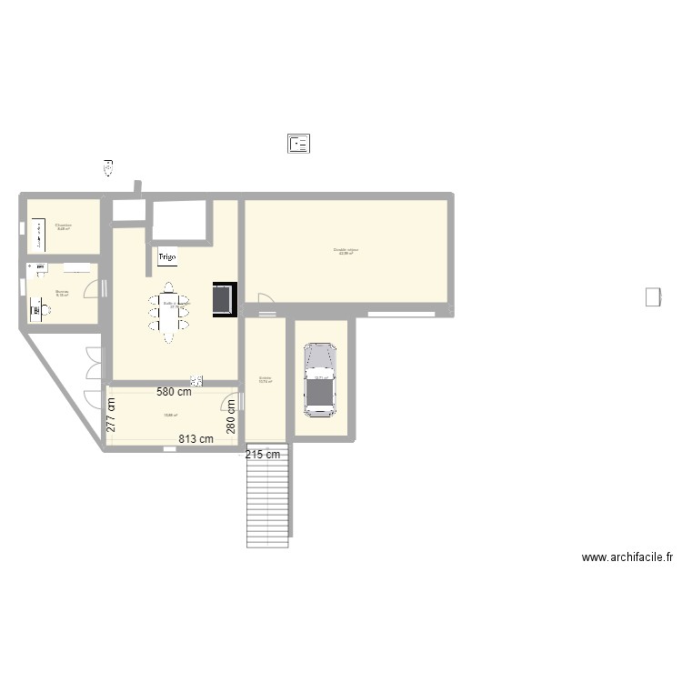 FLO. Plan de 7 pièces et 137 m2