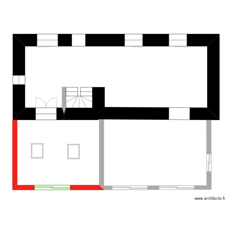 SURFACE HABITABLE. Plan de 0 pièce et 0 m2