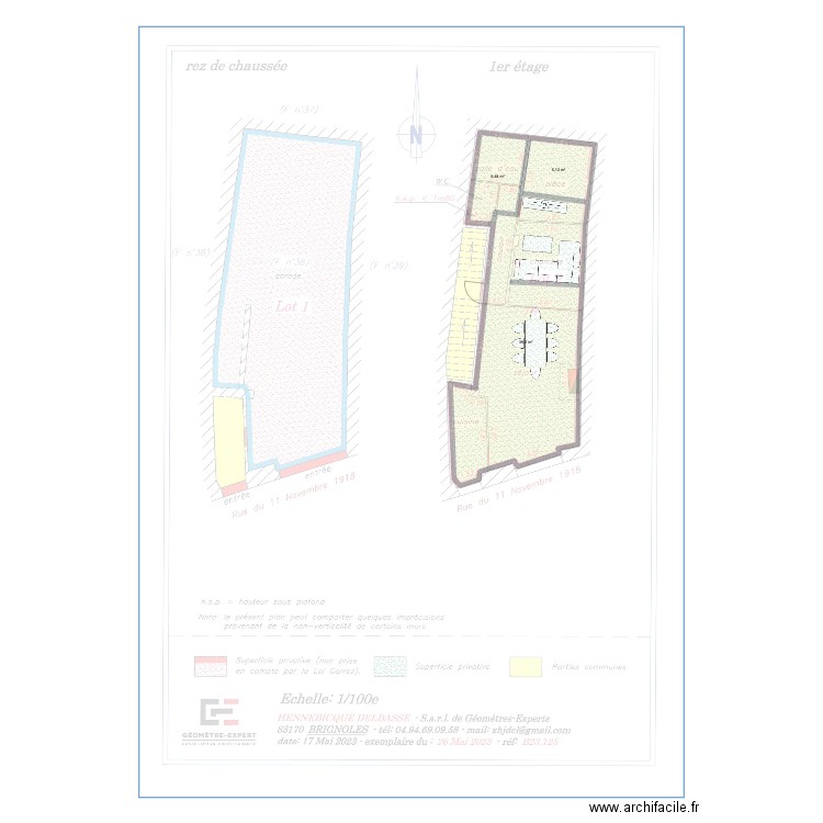 maison_val. Plan de 3 pièces et 50 m2