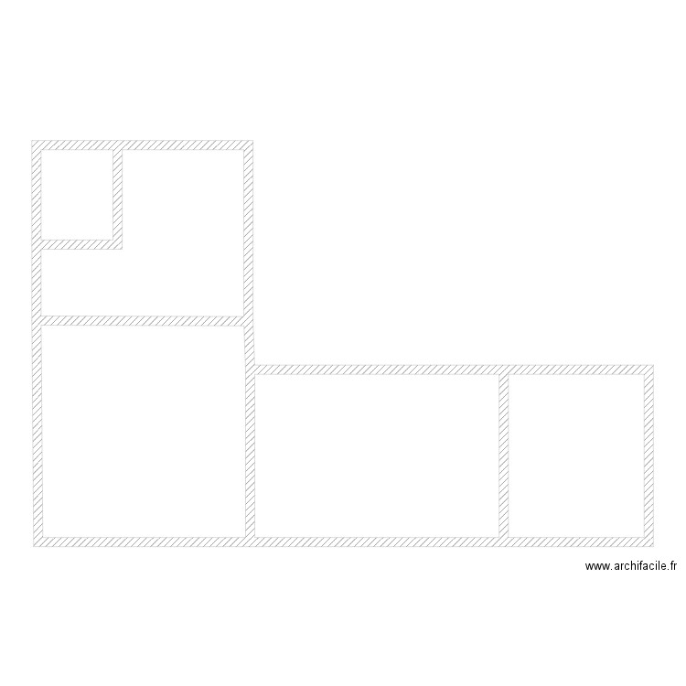 Ravard base. Plan de 5 pièces et 101 m2