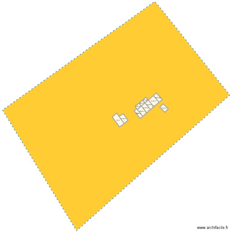 Faubourg de Sully. Plan de 12 pièces et 234 m2