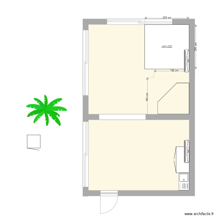 ANNEXE2. Plan de 2 pièces et 34 m2