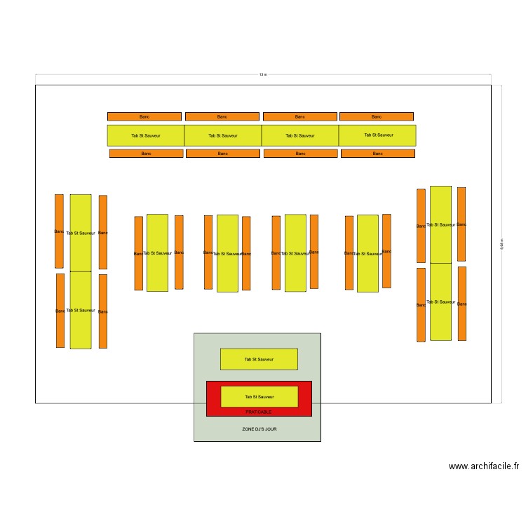 Petit Chapiteau Espace Repas. Plan de 0 pièce et 0 m2