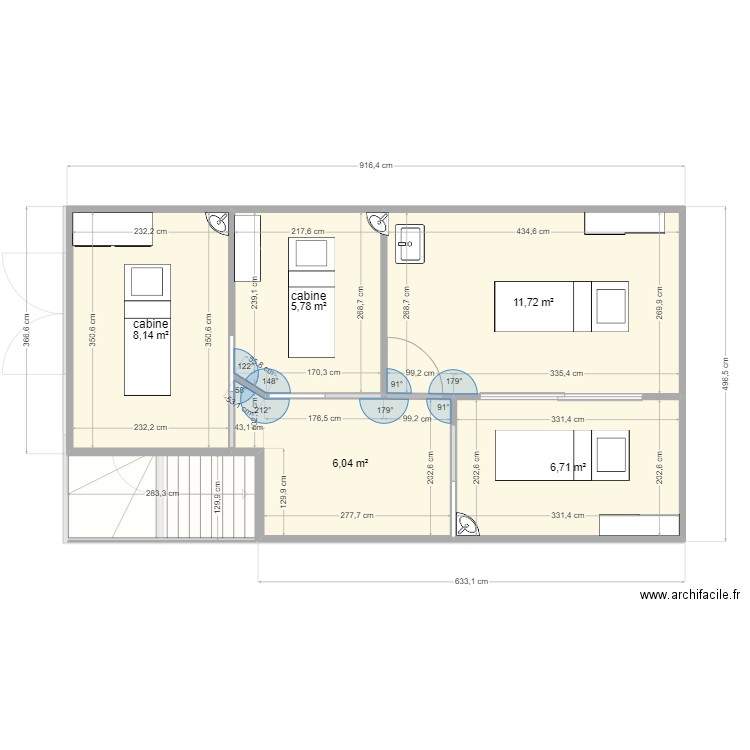 plan amenagement rdc. Plan de 0 pièce et 0 m2