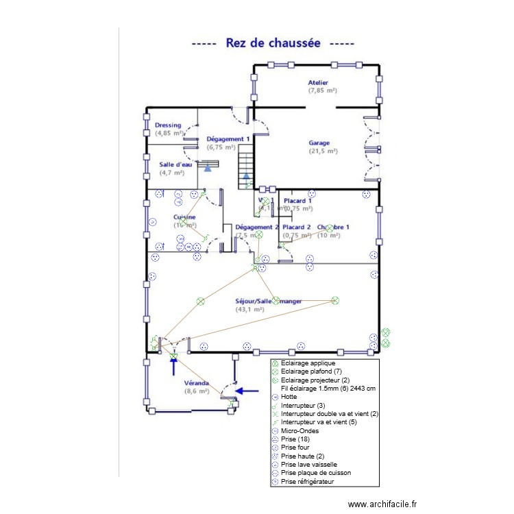 ANNEMARIE -MARC. Plan de 0 pièce et 0 m2