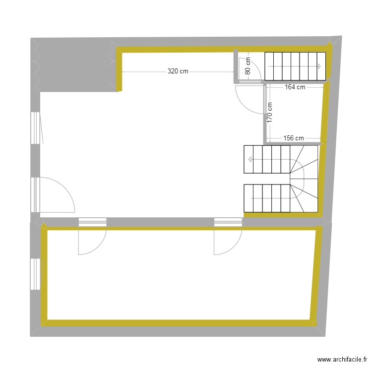 SCHMITT - RDCH - général. Plan de 12 pièces et 123 m2