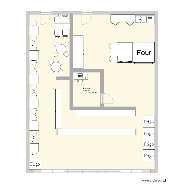 Plan masse Agen Sud. Plan de 2 pièces et 113 m2