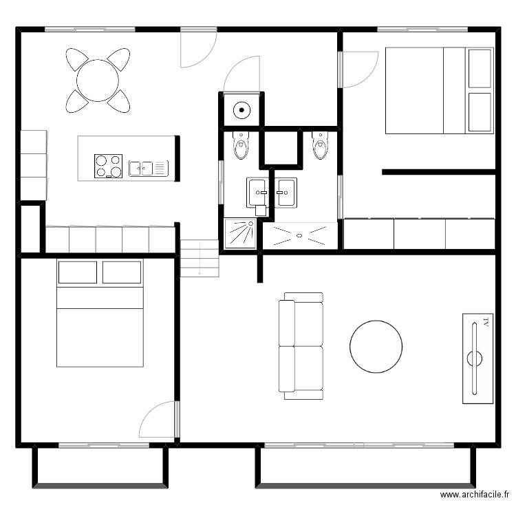 02115Bonaire. Plan de 7 pièces et 623 m2