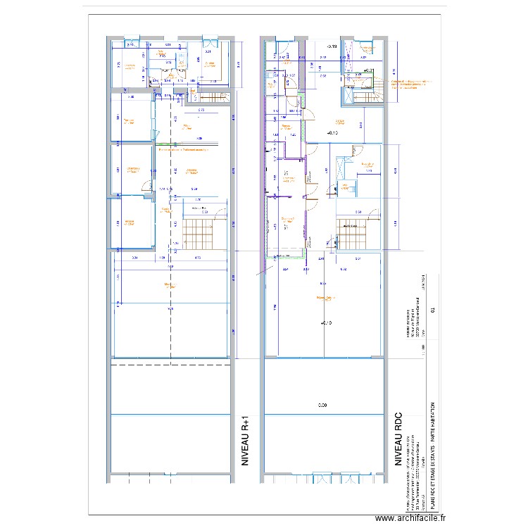 Mons existant. Plan de 0 pièce et 0 m2