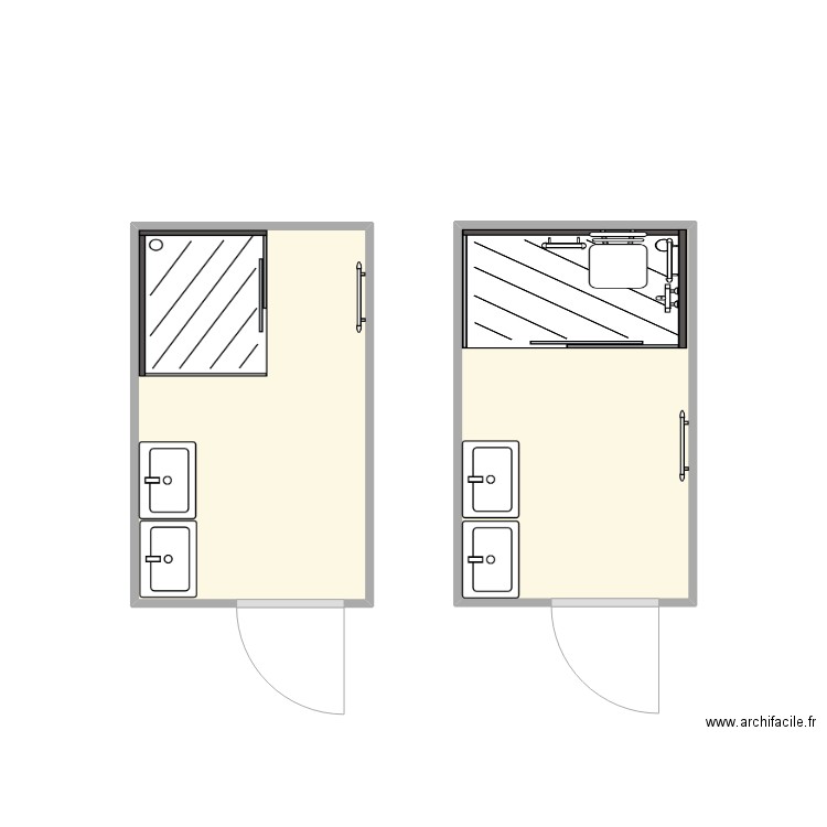 VàD - Me Mais.. Plan de 2 pièces et 9 m2