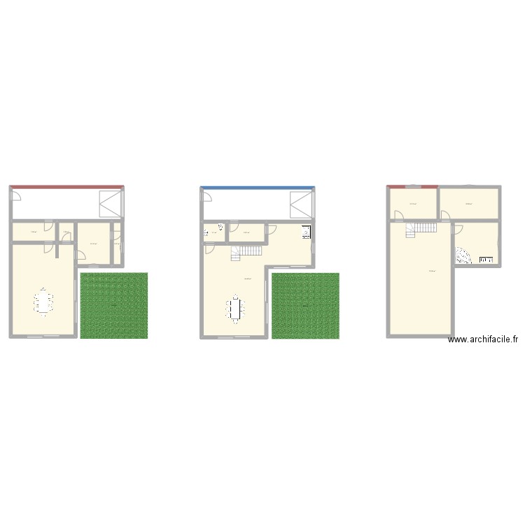 Plumelin. Plan de 11 pièces et 251 m2