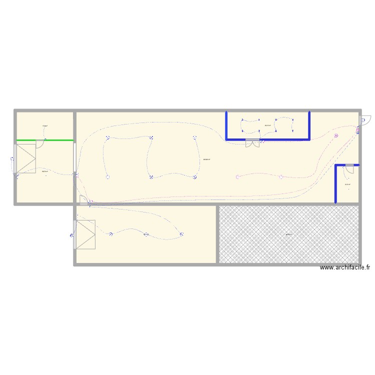 Atelier_Alex_Elec. Plan de 7 pièces et 511 m2