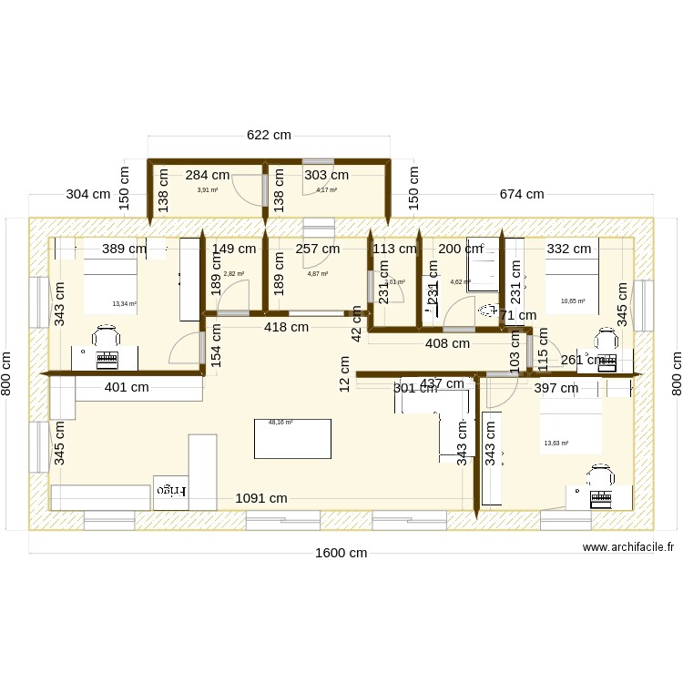 BEYNAT V2025. Plan de 10 pièces et 109 m2