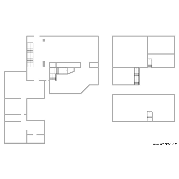 MMC. Plan de 8 pièces et 128 m2