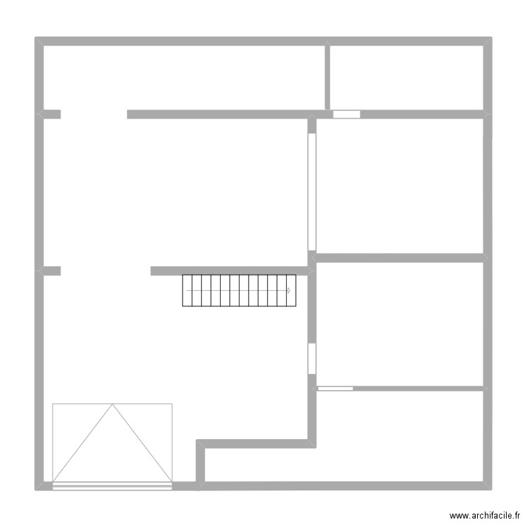 LHAY LES ROSES - RENFOREP. Plan de 3 pièces et 104 m2