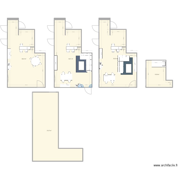 PLAN 1. Plan de 5 pièces et 156 m2