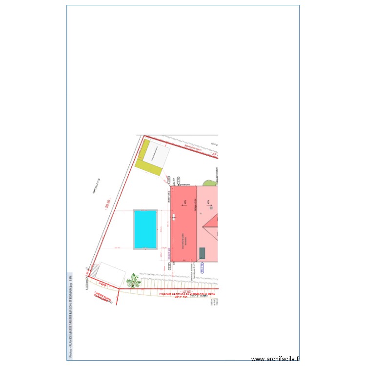 plan de masse 31 01 2025 emplacement stationnement. Plan de 0 pièce et 0 m2