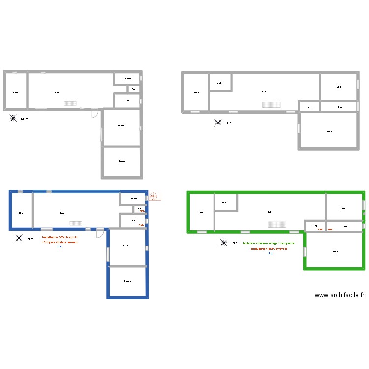 Mustapha ammari. Plan de 16 pièces et 1435 m2