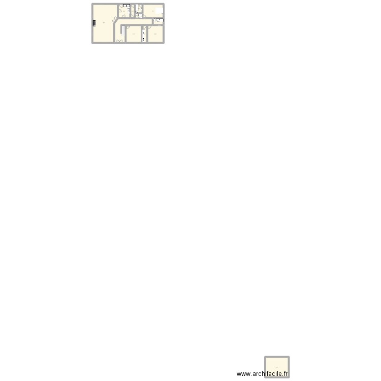 raches. Plan de 15 pièces et 340 m2