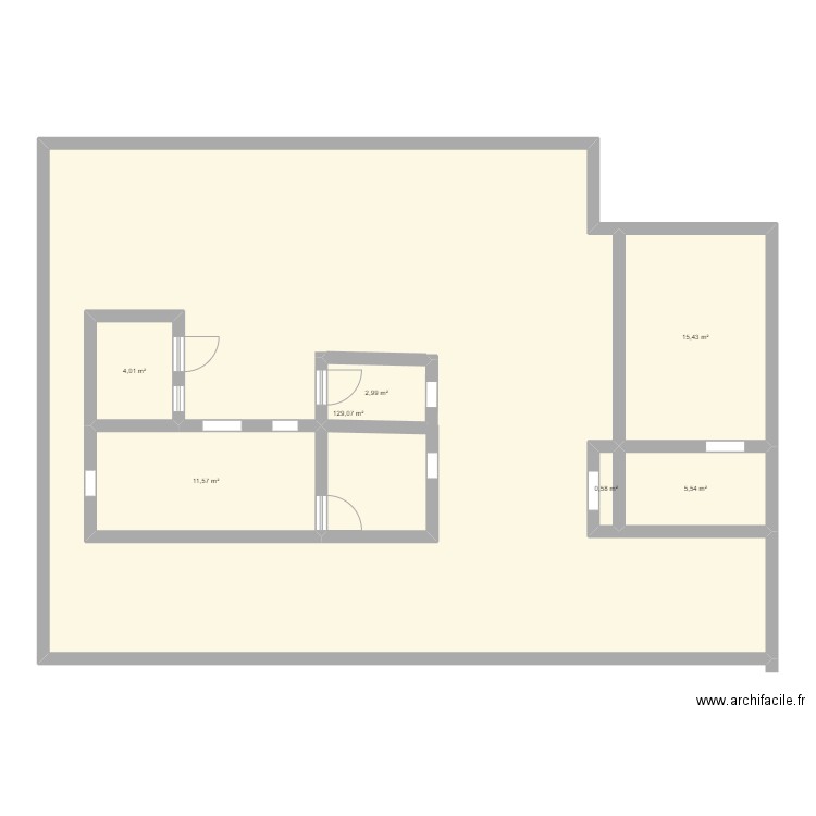 Fast Location. Plan de 7 pièces et 197 m2