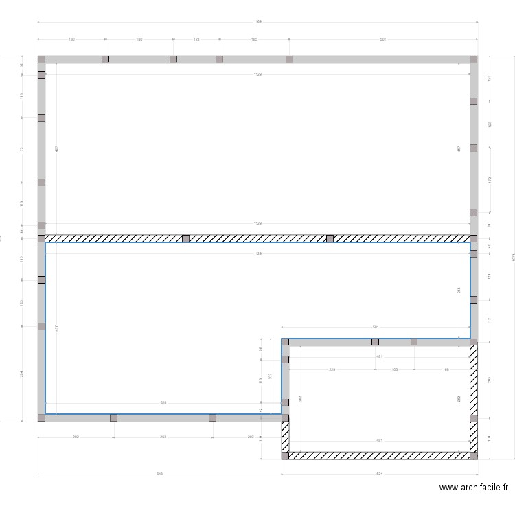 SCI APMLL  FONDATIONS VS. Plan de 3 pièces et 107 m2