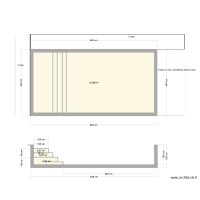 plan piscine 8 x4