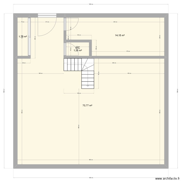 Ma maison2. Plan de 4 pièces et 88 m2