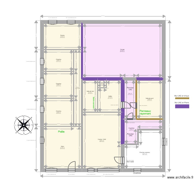 ML24008524 JORNET-JAQUET. Plan de 37 pièces et 778 m2