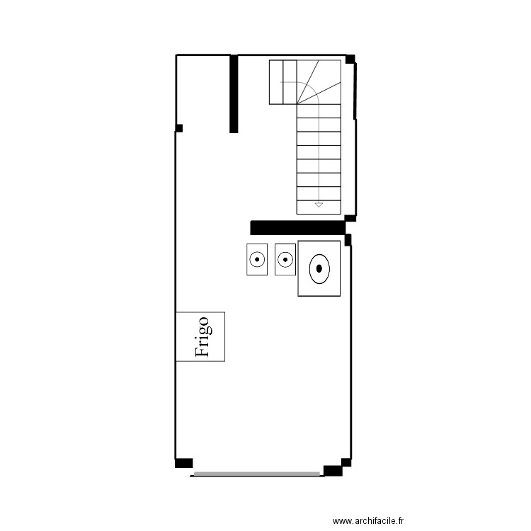 magasin . Plan de 0 pièce et 0 m2