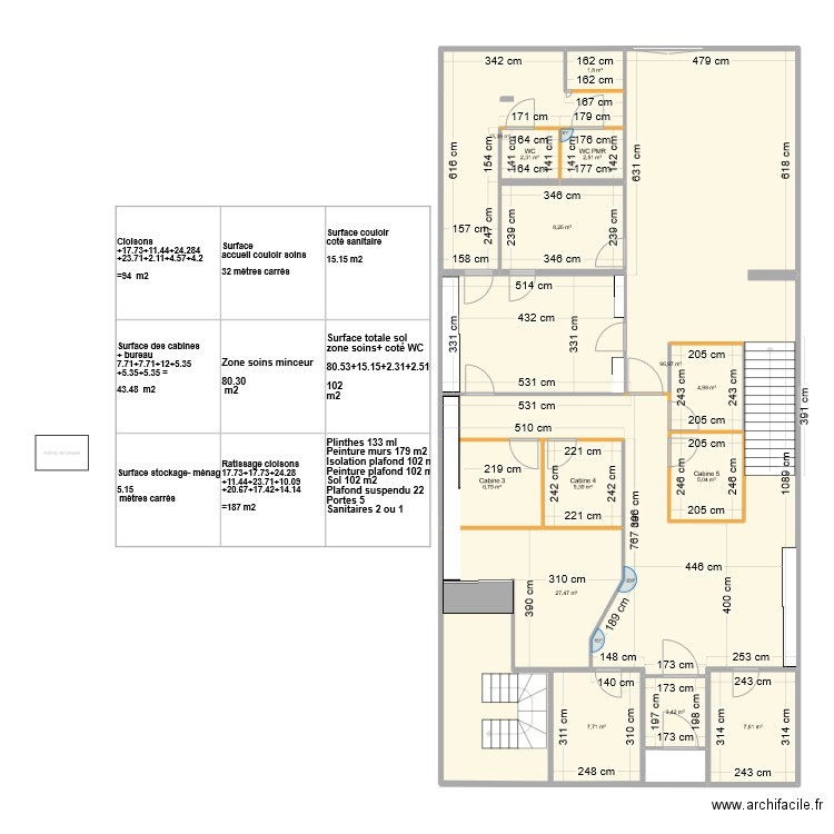 Sveltéo 4 . Plan de 14 pièces et 207 m2