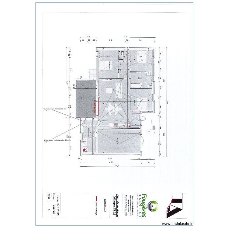 fougere habitat 2. Plan de 0 pièce et 0 m2