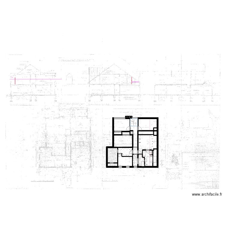 Nathalie & Xavier - v2. Plan de 11 pièces et 53 m2