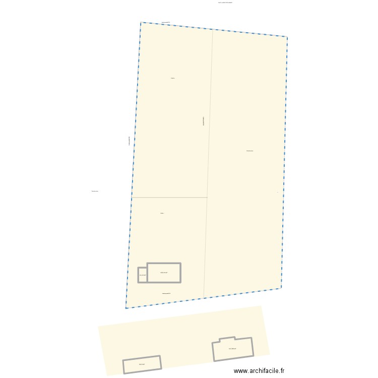 ST LAURENT 2. Plan de 4 pièces et 385 m2