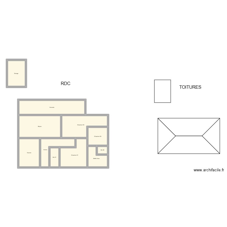 350602223. Plan de 11 pièces et 106 m2