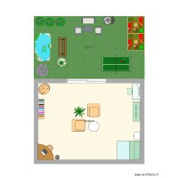 petite chambre avec jardin inclus 