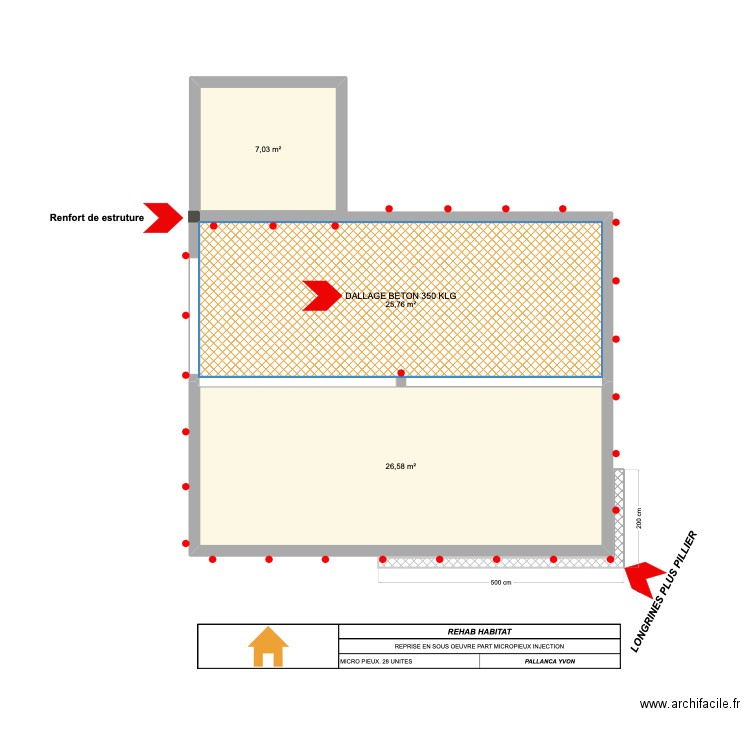 PALLANCA 06 DALUIS. Plan de 3 pièces et 59 m2