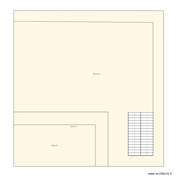 maison imad. Plan de 3 pièces et 209 m2