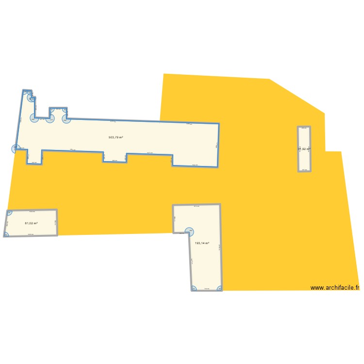 château de Bours plan. Plan de 4 pièces et 810 m2