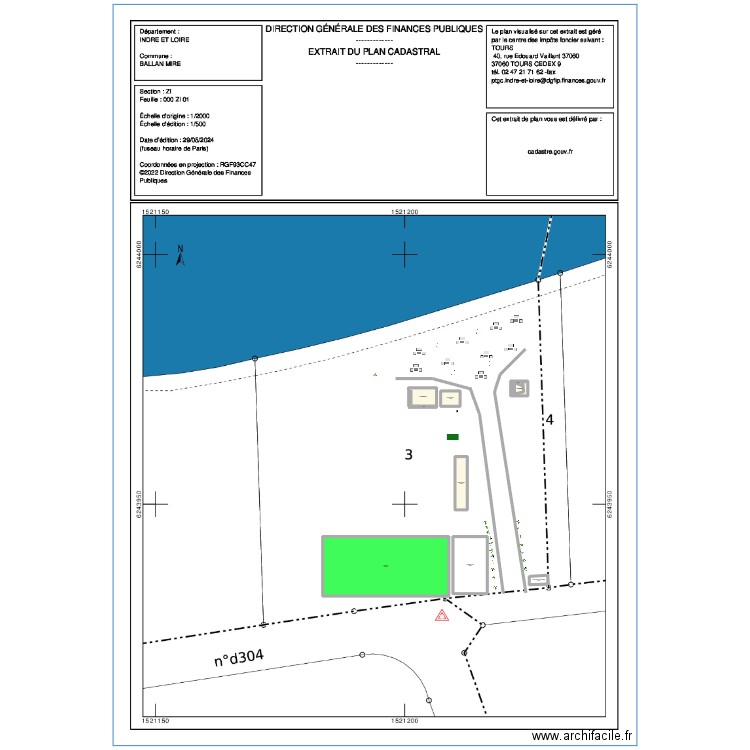 plan burette . Plan de 9 pièces et 567 m2