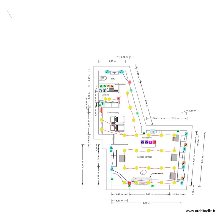 projet DS . Plan de 0 pièce et 0 m2