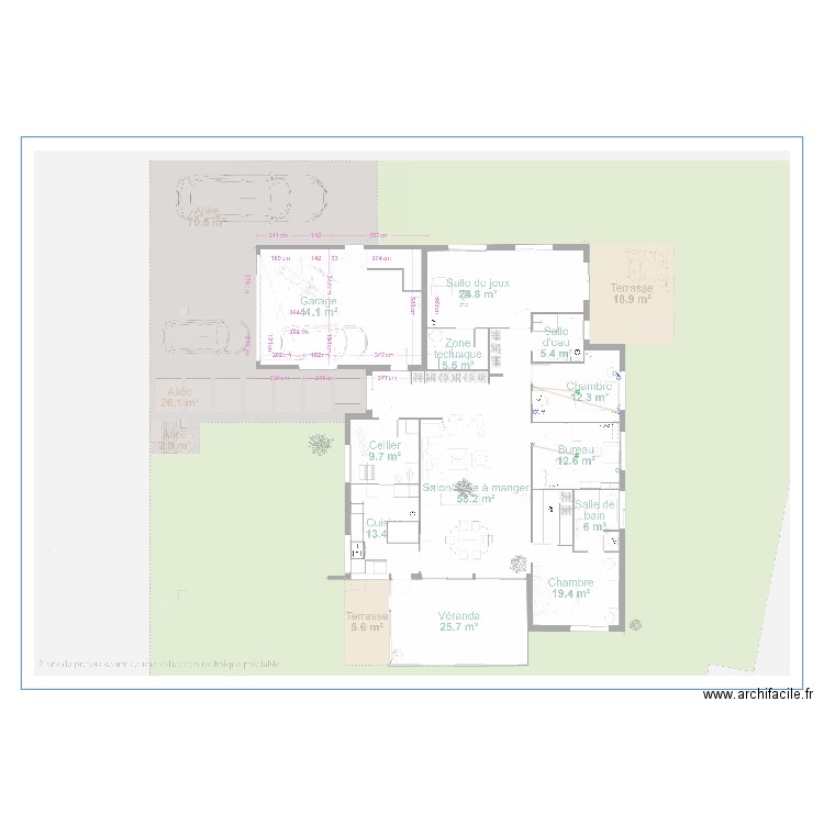 Projet Marlenheim electrique. Plan de 0 pièce et 0 m2